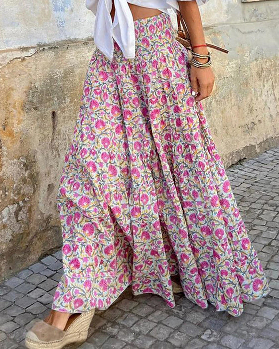 Floral skirt