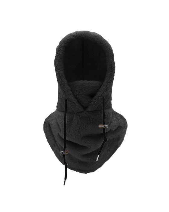 Sherpa hood ski mask