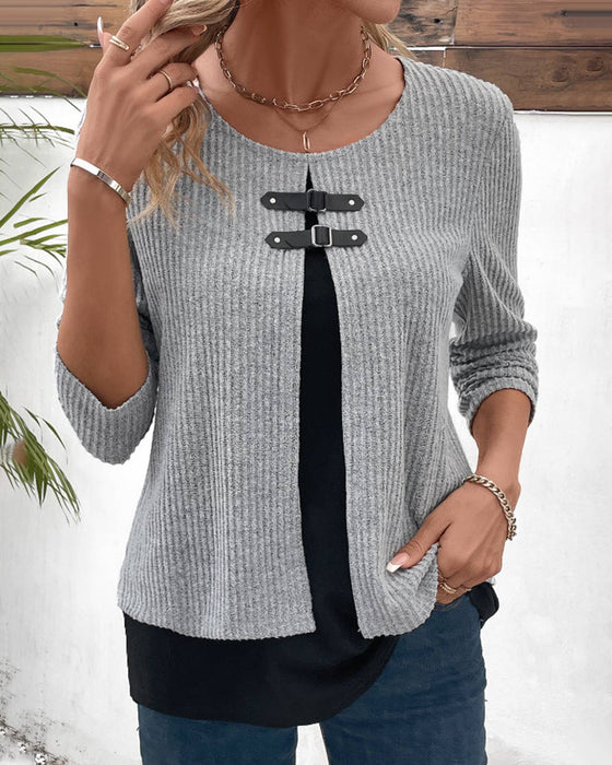 Layered Long Sleeve Tops