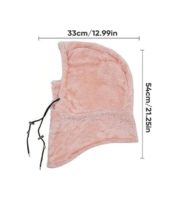 Sherpa hood ski mask