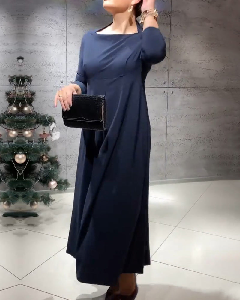 Elegant Maxi Casual Dress – rosyday
