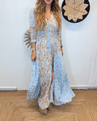 Women's Elegant commuter long dress